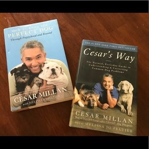 Set of 2 Dog Training Books by Cesar Millan